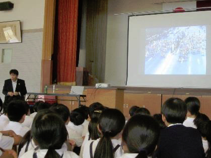 熊本市立北部東小学校講演会報告